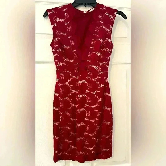 Red Cocktail Dress  - Picture 1 of 8